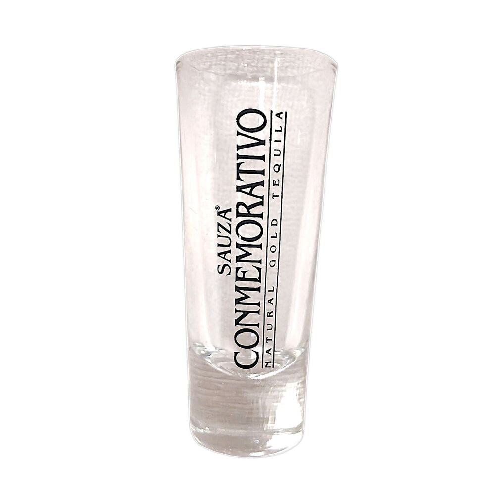 VNTG Suaza Tall Shot Glass Commemorativo Natural Gold Tequila Clear Nostalgia